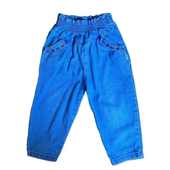 Vintage Healthtex Embroidered Bubble Jeans - Picture 1 of 5